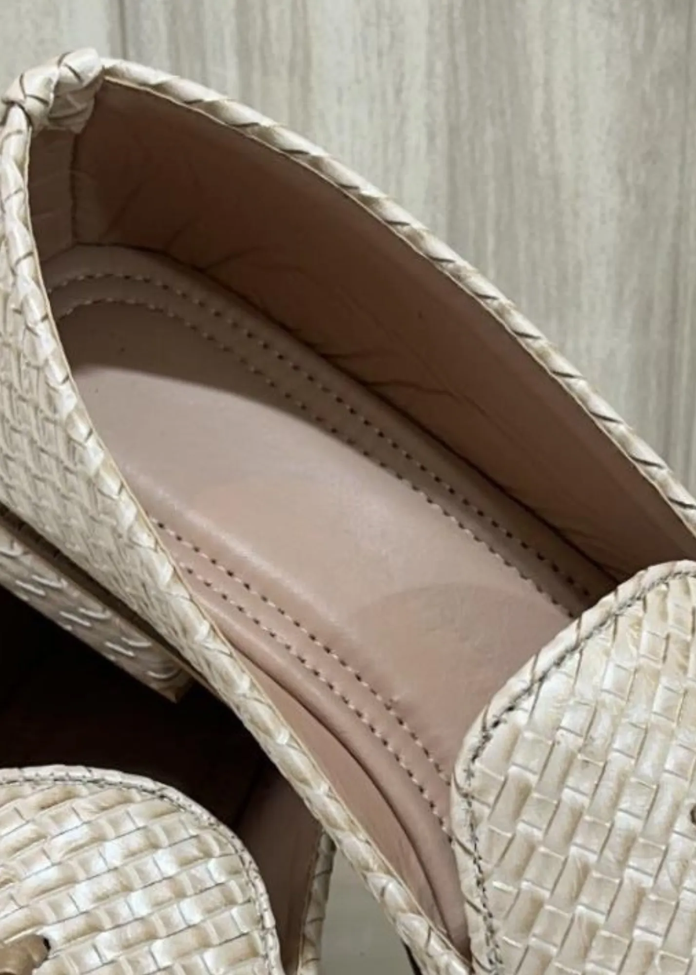 CREAM MATT SHOE FOR MENS