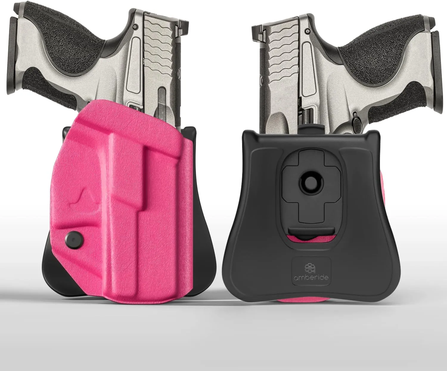 CZ P10C Holster IWB & OWB KYDEX Holster Fit: CZ P-10 C Pistol – Inside Waistband Concealed Carry – Adjustable Cant & 'Posi-Click' Retention – No Wear - No Jitter - Made in USA