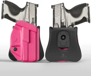 CZ P10C Holster IWB & OWB KYDEX Holster Fit: CZ P-10 C Pistol – Inside Waistband Concealed Carry – Adjustable Cant & 'Posi-Click' Retention – No Wear - No Jitter - Made in USA
