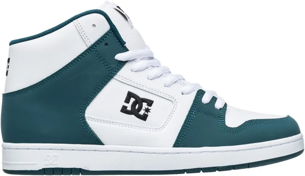DC Shoes Men's Manteca 4 Hi Trainers, White Blue Jay, 11.5 Men