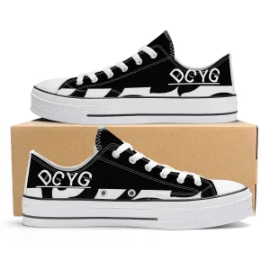 DCYG Xclusive Unisex Classic Low Top Canvas Shoes - White