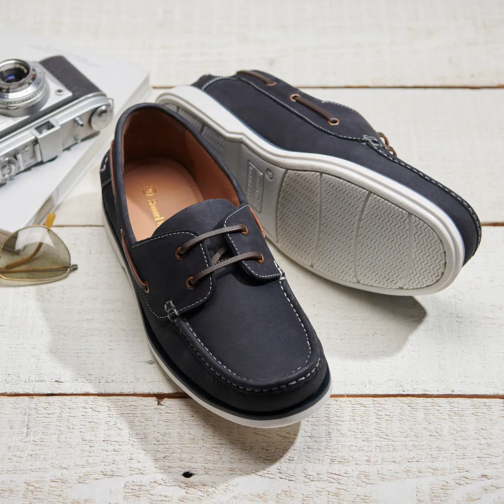 Deck Shoe - Navy Nubuck