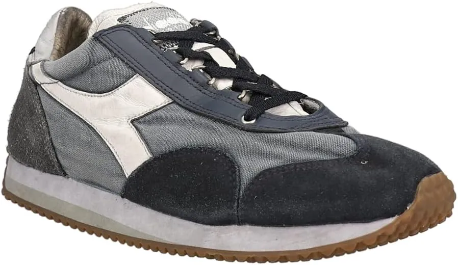 Diadora Mens Equip Dirty Stone Wash Evo Lace Up Sneakers Shoes Casual - Blue