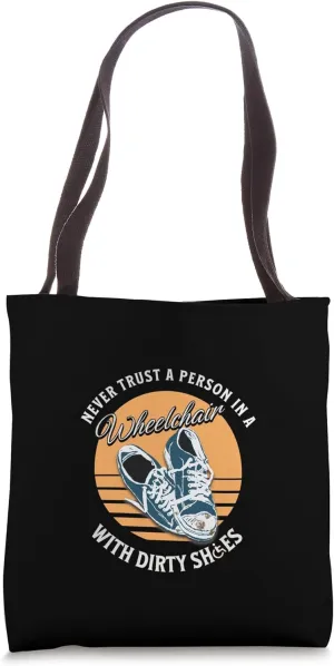 Disability Shoe Humor Tote Bag