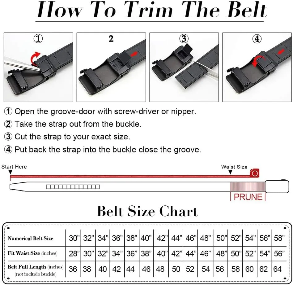 DOOPAI Belt Men, Ratchet Belt Dress Adjustable 1 3/8" Genuine Leather Designer Belt, Size Length Can be Cut, with Gift Box