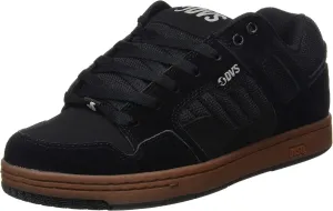 DVS Unisex Skateboarding Shoes, Black Black Gum Nubuck 019, 8 US Men