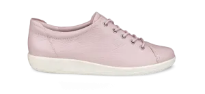 Ecco Soft 2.0 Ladies Violet Ice Laced Shoe 206503