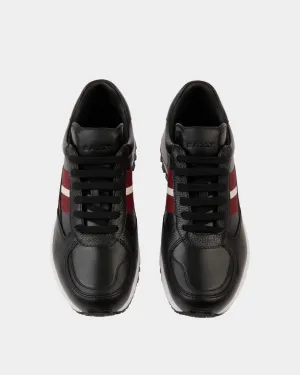 Faster Sneaker In Black Leather