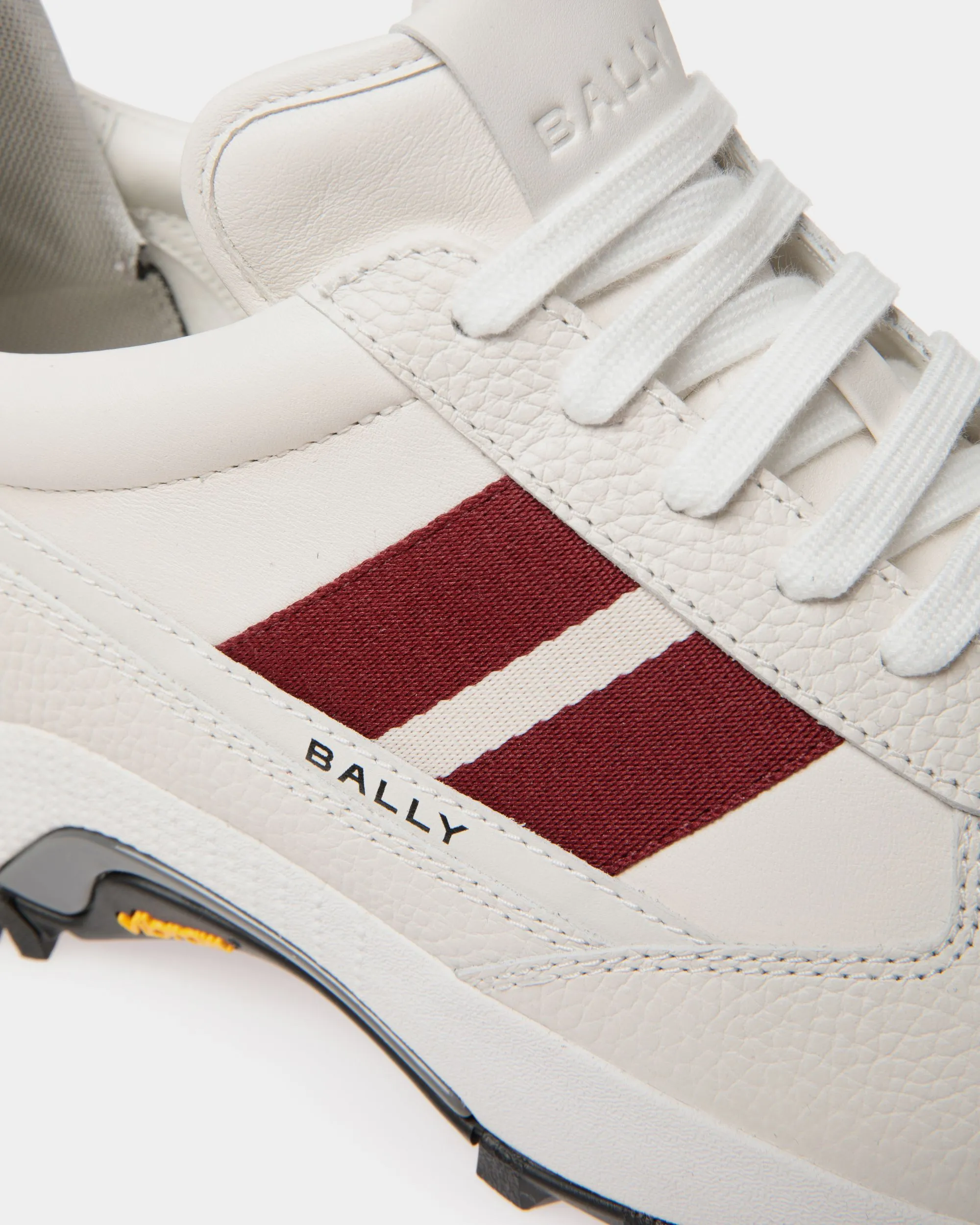 Faster Sneaker In White Leather
