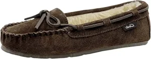Faux Dark Fur Brown Slip Lined Slipper Courteous staff Comfortable Super affordable Moccasin Clarks On Suede