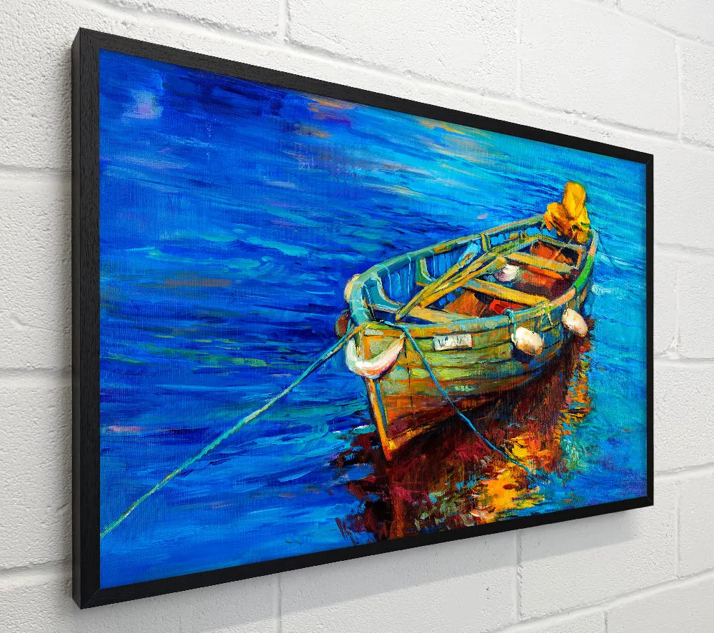 Fishing boat illiustration