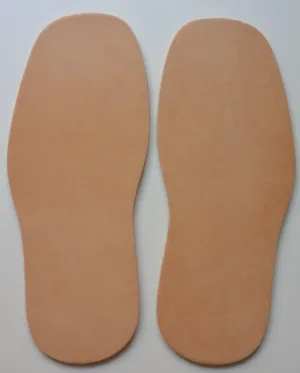 Full Soles Veg Tooling Leather Shoe Boot Repair Replacement 4-5 - 6 mm New XL (3 mm)