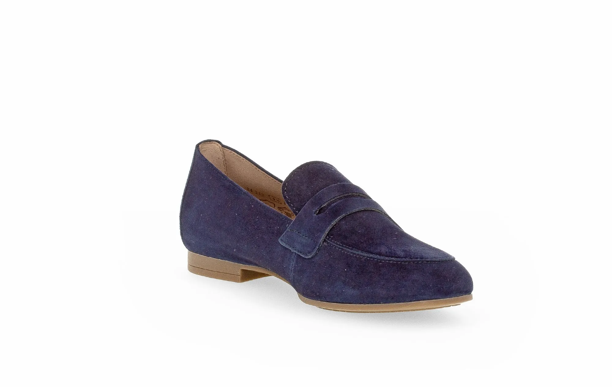 GABOR - 45.213.16 FLAT LOAFER - NAVY SUEDE
