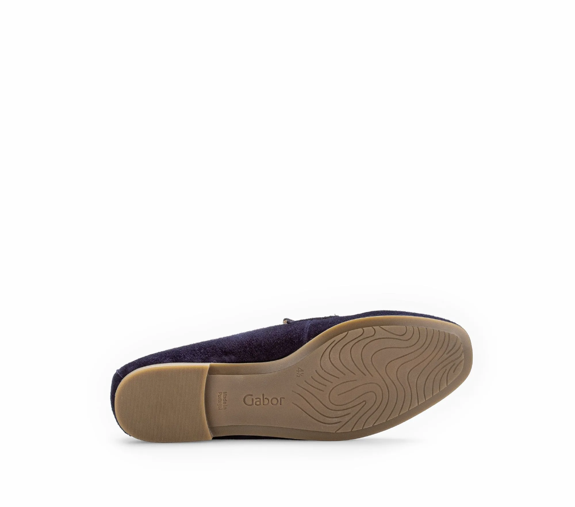 GABOR - 45.213.16 FLAT LOAFER - NAVY SUEDE