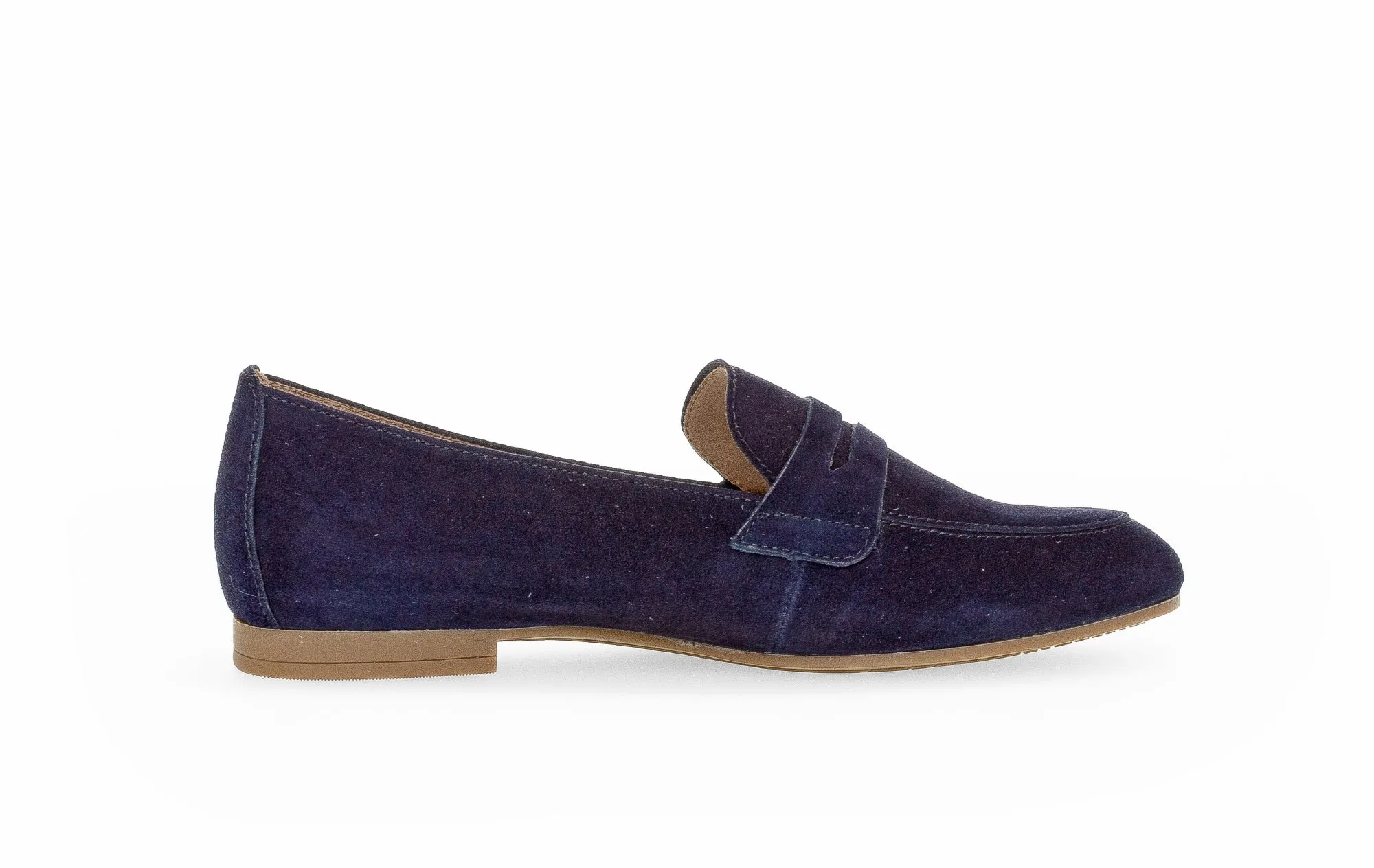 GABOR - 45.213.16 FLAT LOAFER - NAVY SUEDE