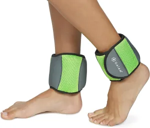 Gaiam Wrist and Ankle Weights, Wearable Bracelet to Strengthen