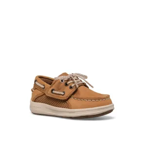 Gamefish Kid's Jr Boat Shoe - Brown Leather