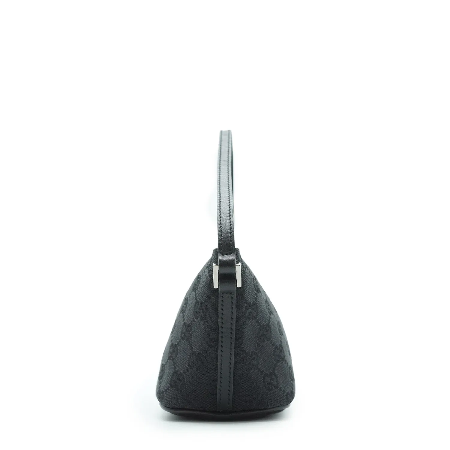 GG Canvas Boat Pochette