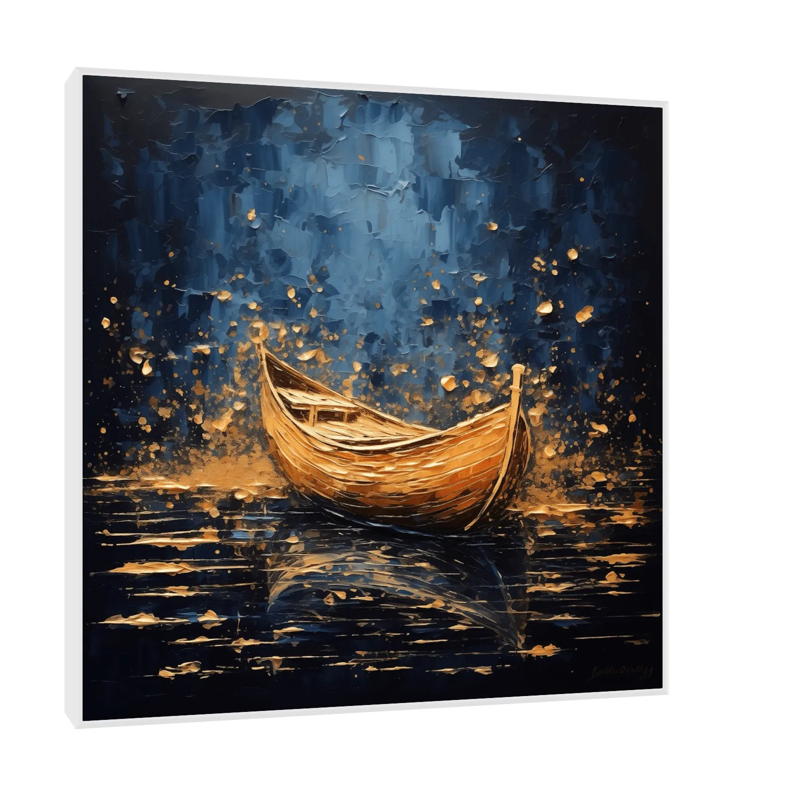 Golden boat