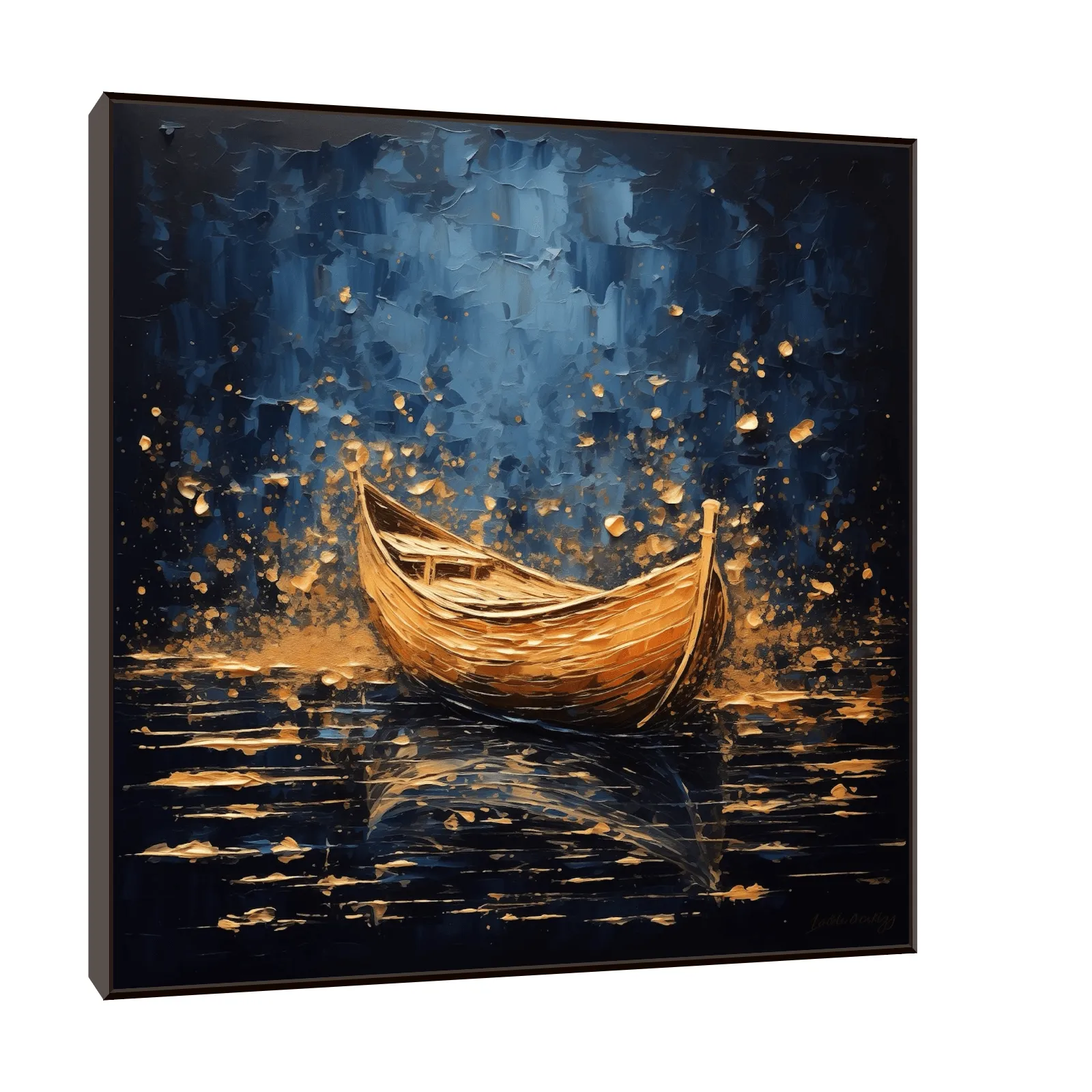 Golden boat