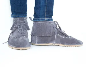 Grand Dukes for Women - Slate Gray Suede