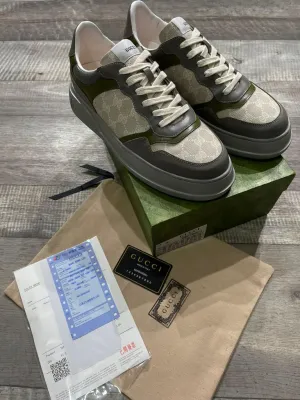 GUCCI || CHUNKY B GG SNEAKER-GREY