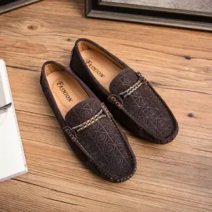 Handmade Pig Leather Mens Classic Moccasin
