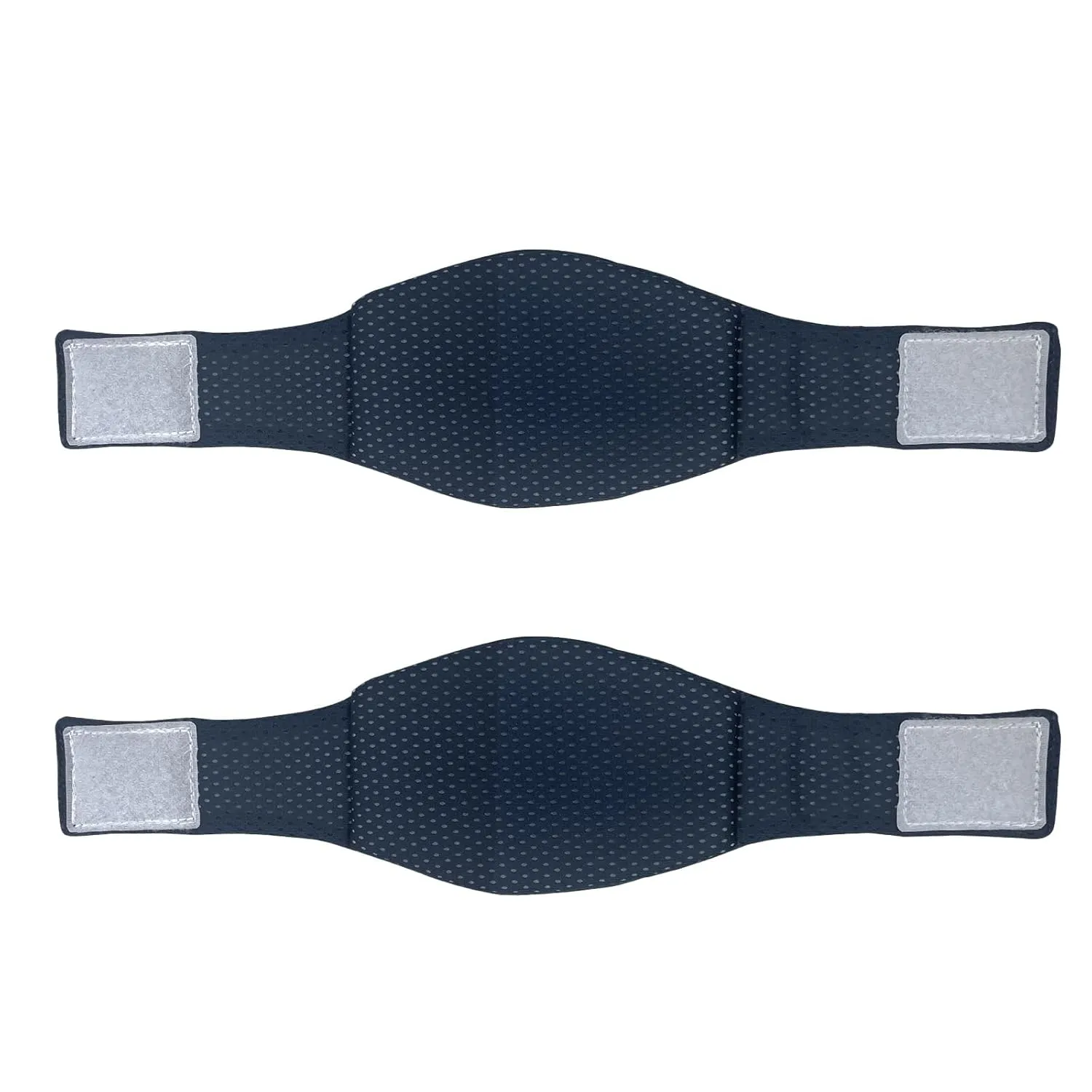 Heel Protector Add-on Secure Strap Works with 3D Compact Heel Protectors for Pressure Sores, Ankle Pillow Foot Cushion for Heel Pain, Reduce the Pressure Sores (Navy Blue Secure Strap 2 pcs)