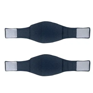 Heel Protector Add-on Secure Strap Works with 3D Compact Heel Protectors for Pressure Sores, Ankle Pillow Foot Cushion for Heel Pain, Reduce the Pressure Sores (Navy Blue Secure Strap 2 pcs)
