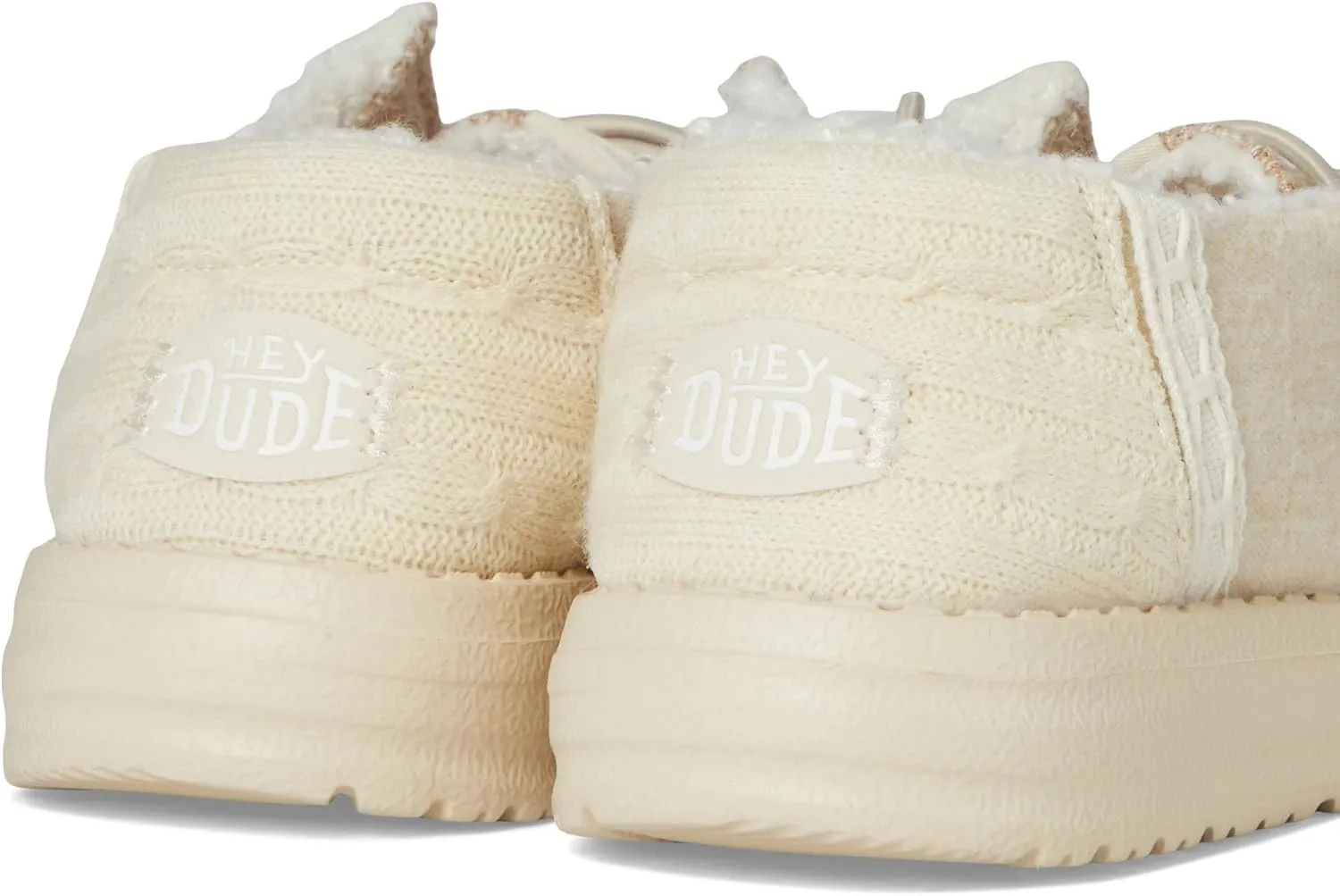 Hey Dude Kids Wendy Brushed Cozy (Little Kid/Big Kid) - Loafers for Kids - Canvas Upper - Cotton Lining
