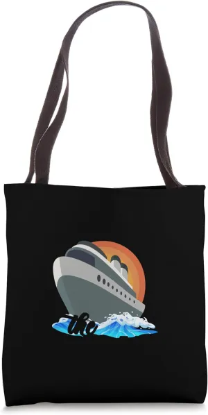 Hilarious Cruising Captain Rules for Pontoon Boaters Tote Bag