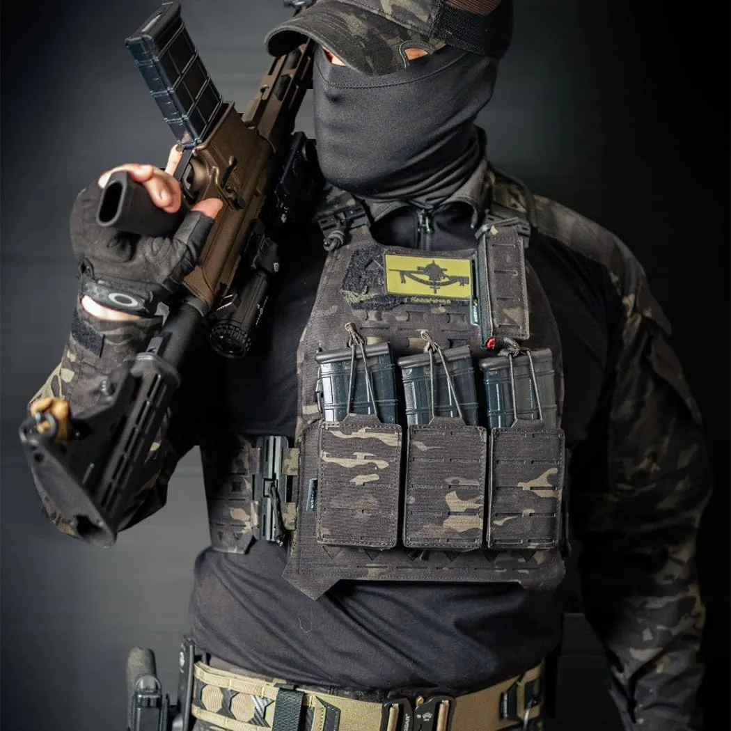 IDOGEAR SPORTS G3 Combat Shirts Men’s Tactical Shirt with Elbow Pads 1/4 Zipper Collar Long Sleeves Top Military Clothing