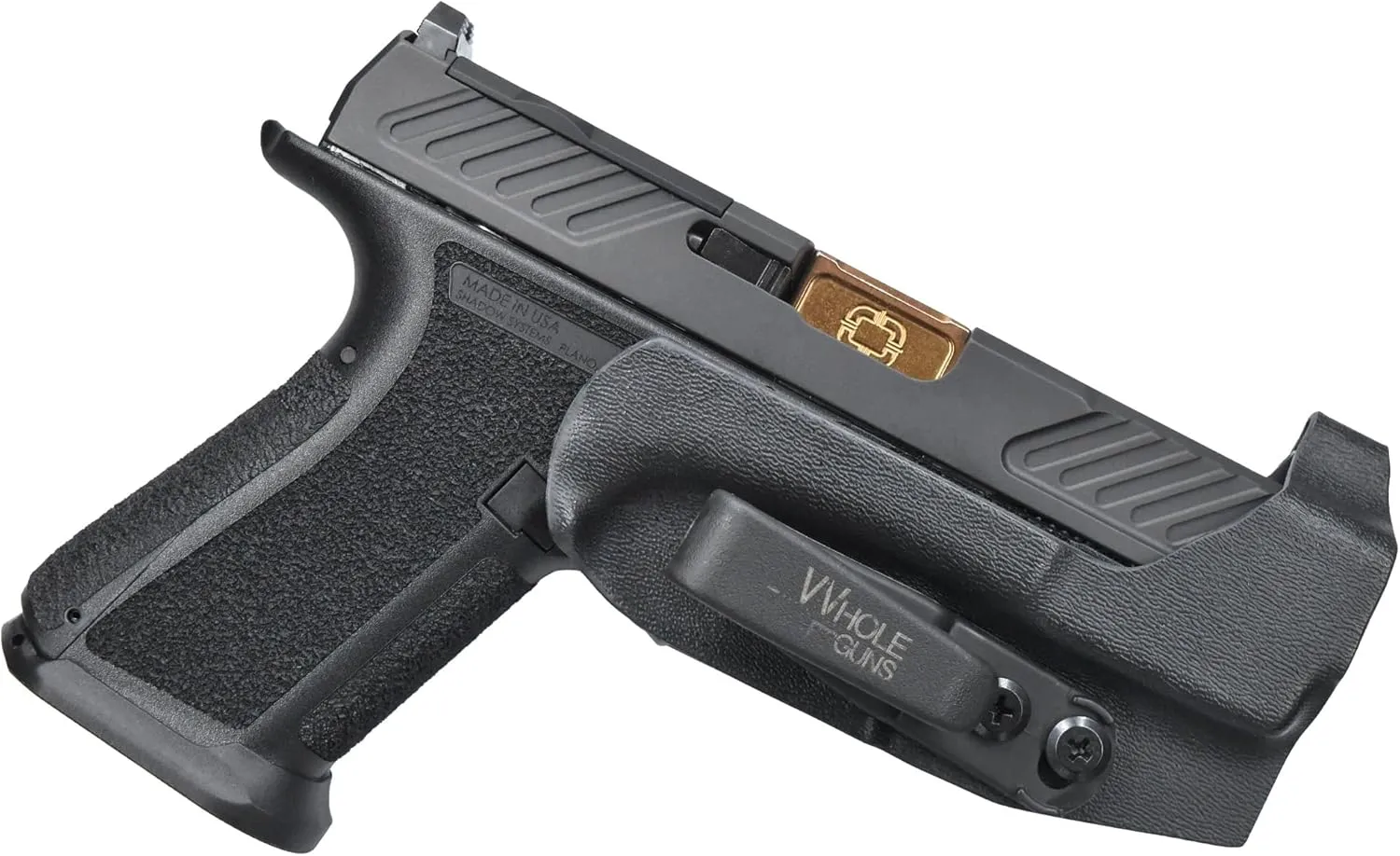 IWB Extra Low Profile Thong - Inside The Waistband Holster - fits Shadow Systems MR920 Combat/Elite
