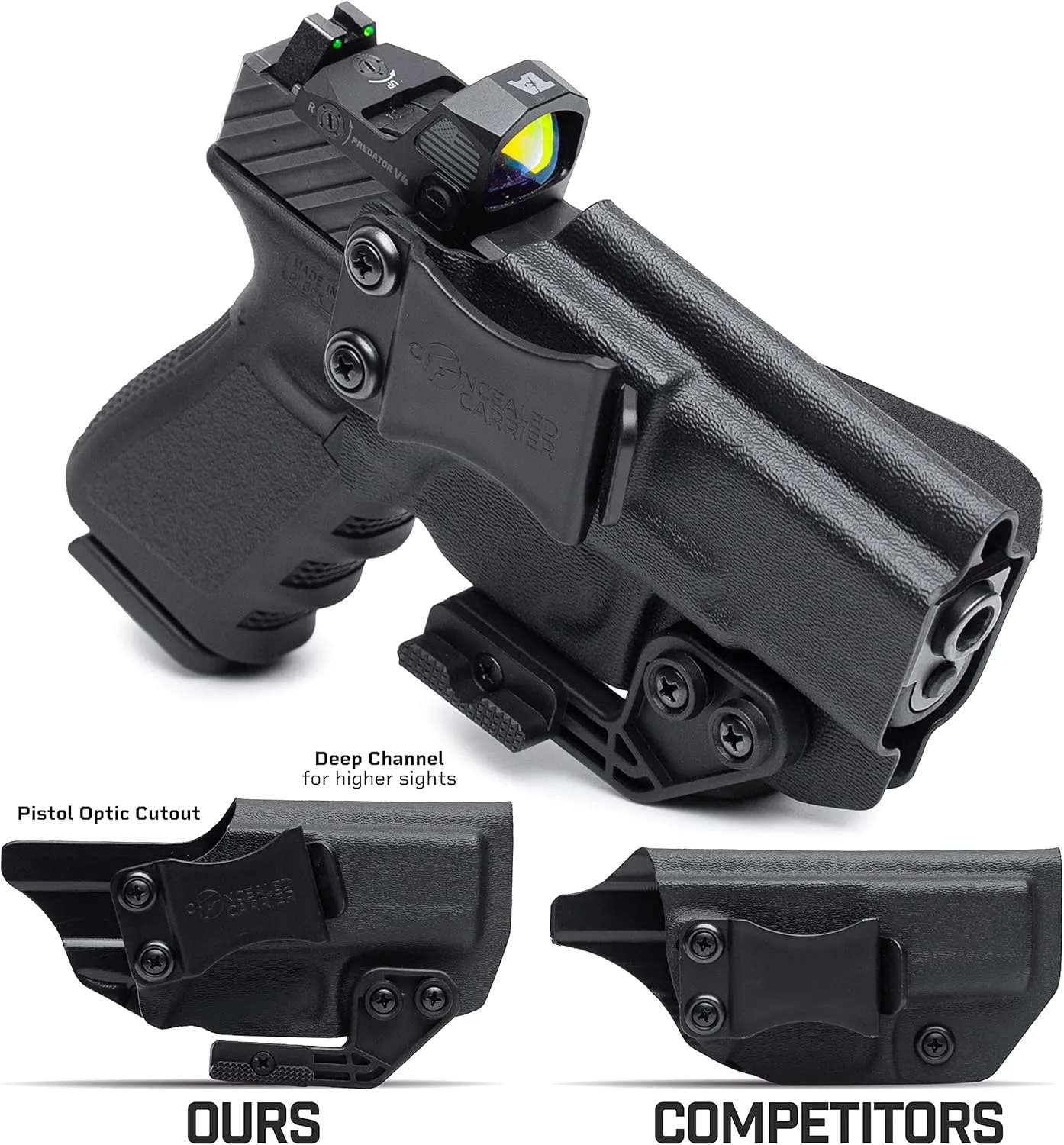 IWB Holster for Ruger Security 9 Compact | Combat Veteran Owned Company | Concealed Carry Holsters Inside Waistband