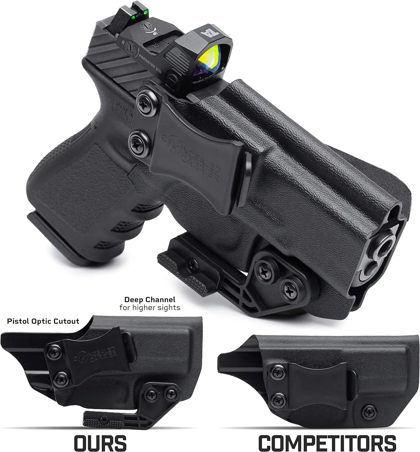 IWB Holster for Sig Sauer P320 Compact | Combat Veteran Owned Company | Concealed Carry Holsters Inside Waistband