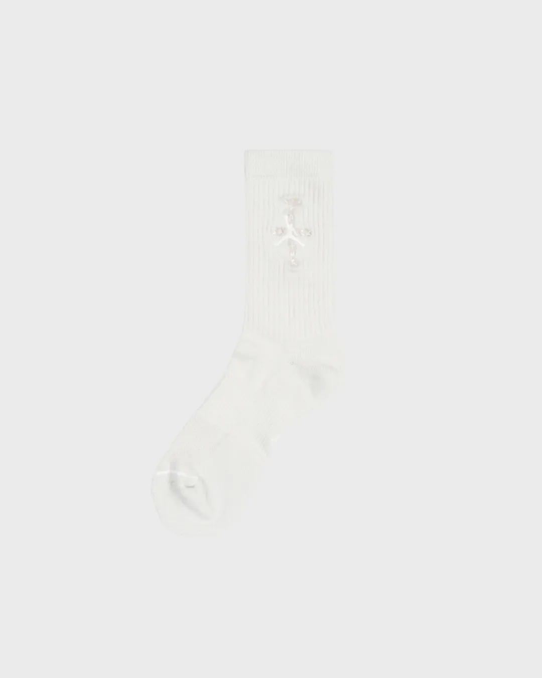 Jordan X Travis Scott Cushioned Crew Socks Light Bone
