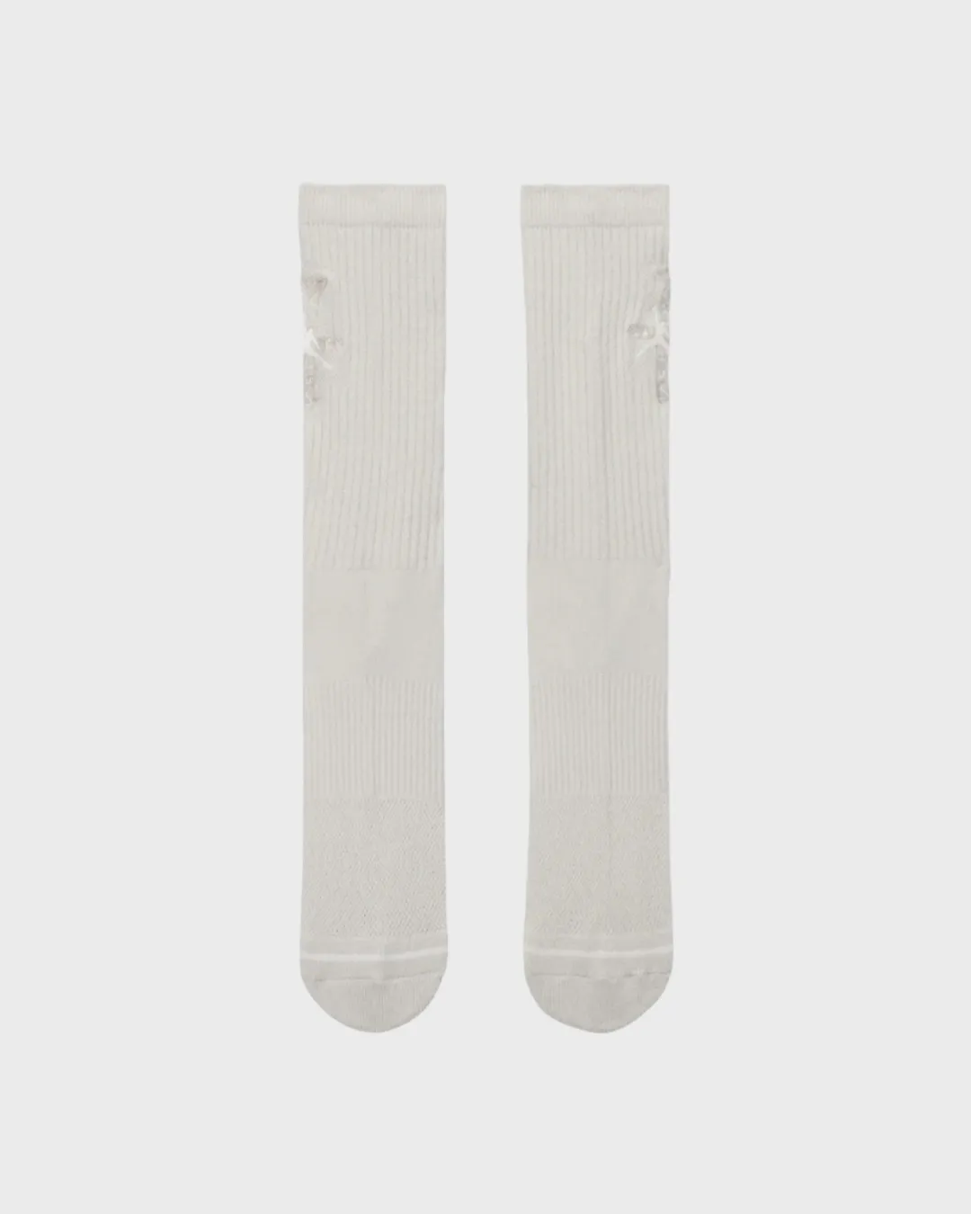 Jordan X Travis Scott Cushioned Crew Socks Light Bone