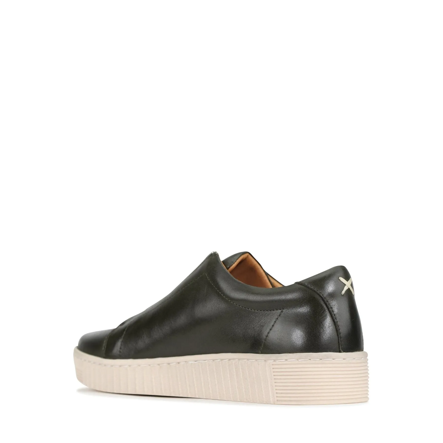 JOYA LEATHER CHUNKY ZIPPER SNEAKERS