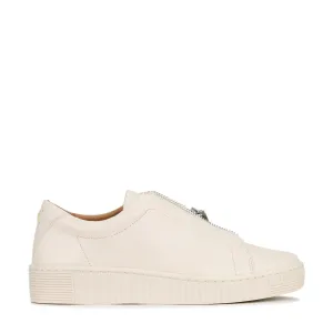 JOYA LEATHER CHUNKY ZIPPER SNEAKERS