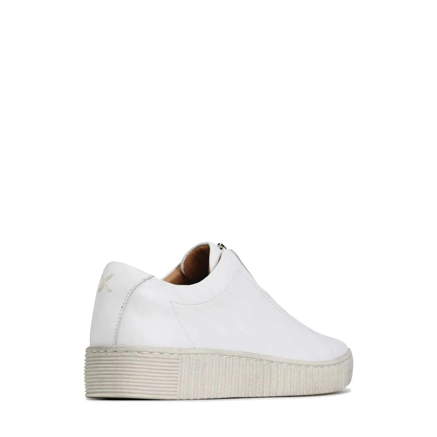 JOYA LEATHER CHUNKY ZIPPER SNEAKERS