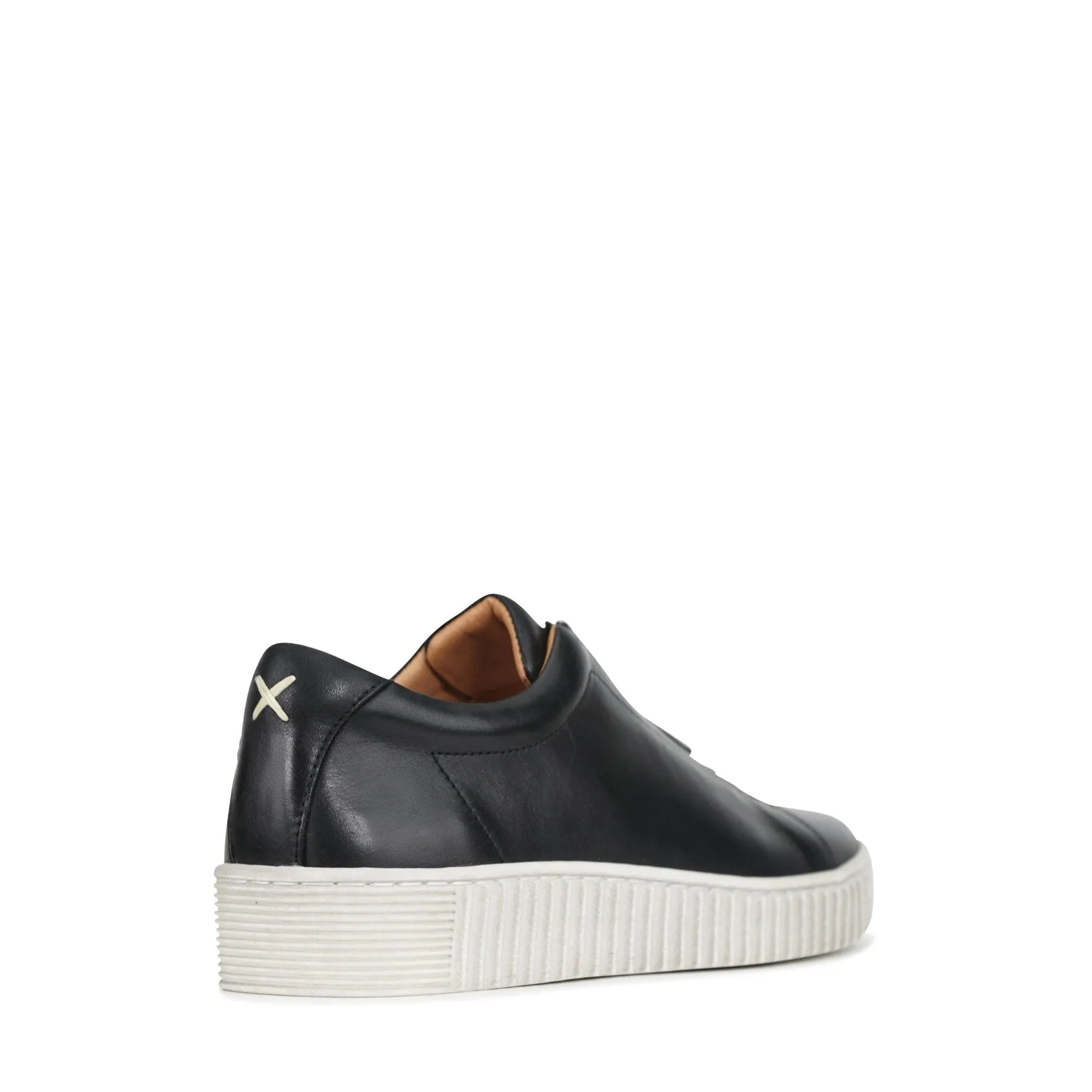 JOYA LEATHER CHUNKY ZIPPER SNEAKERS