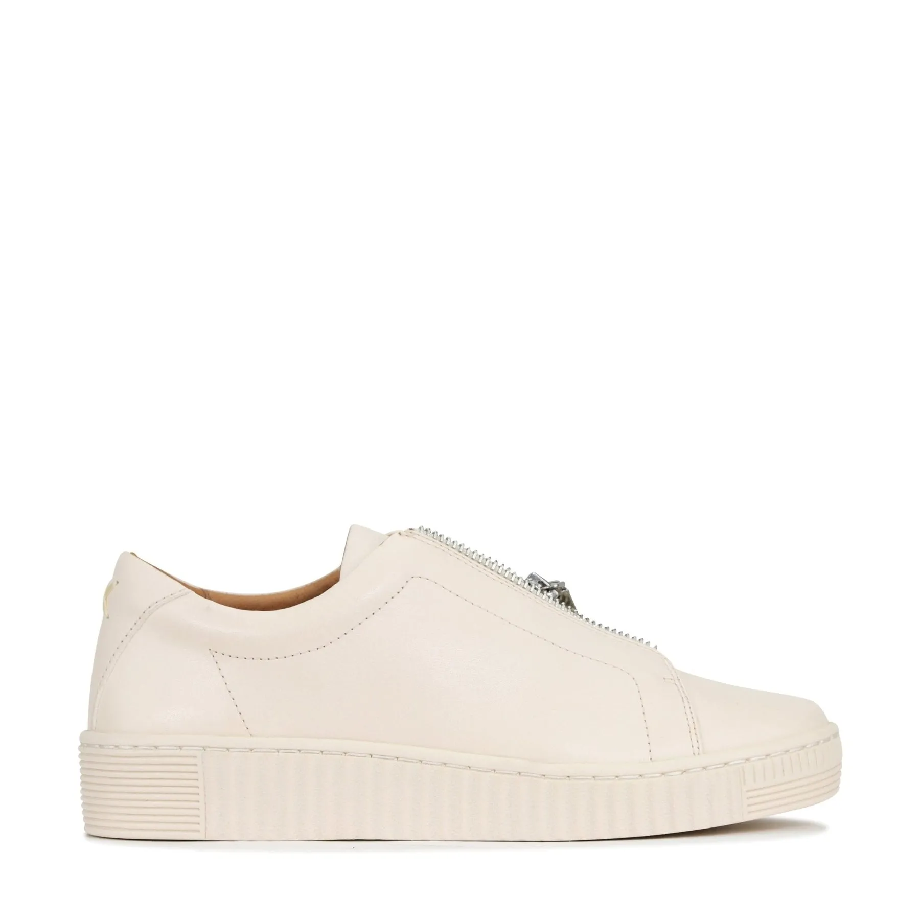 JOYA LEATHER CHUNKY ZIPPER SNEAKERS