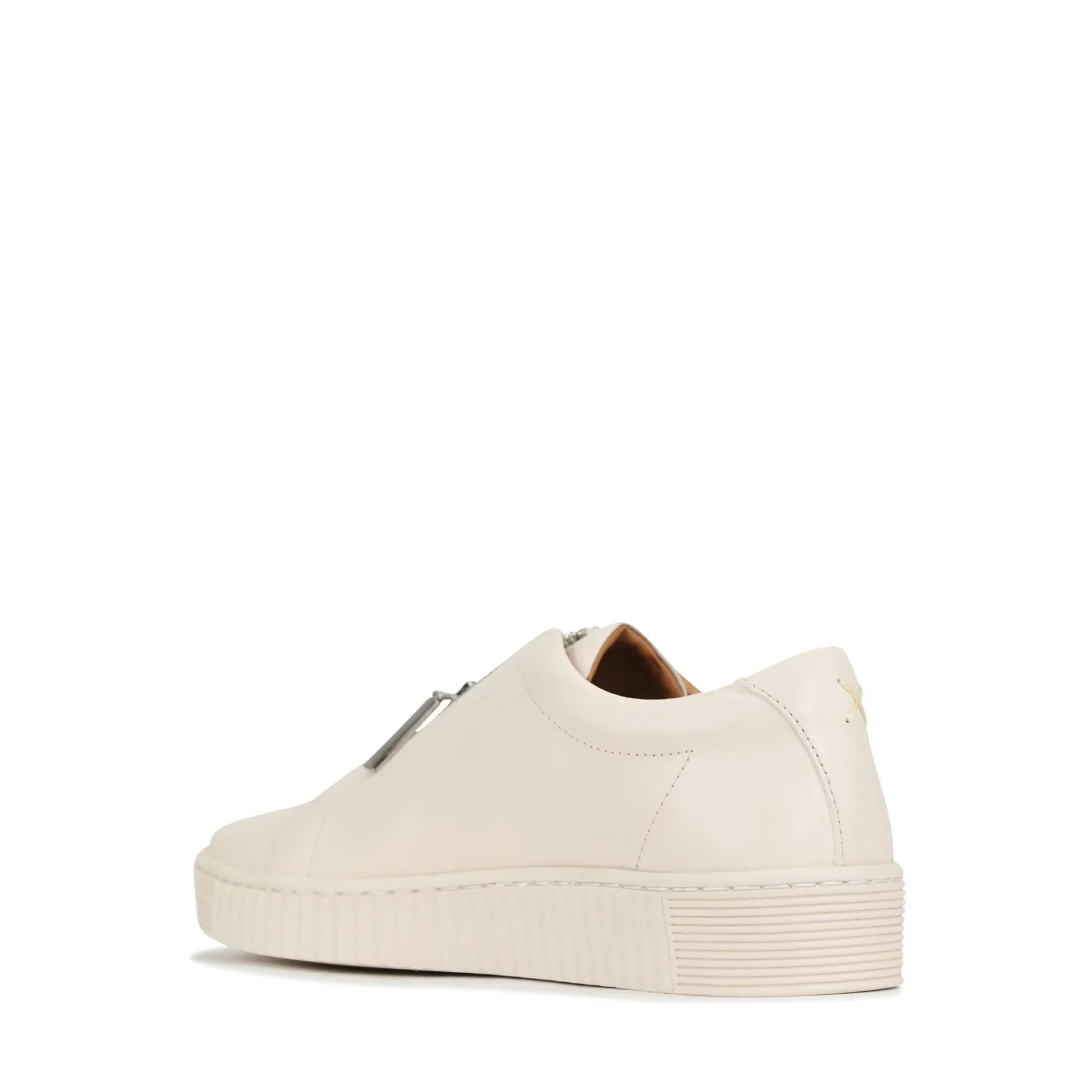 JOYA LEATHER CHUNKY ZIPPER SNEAKERS