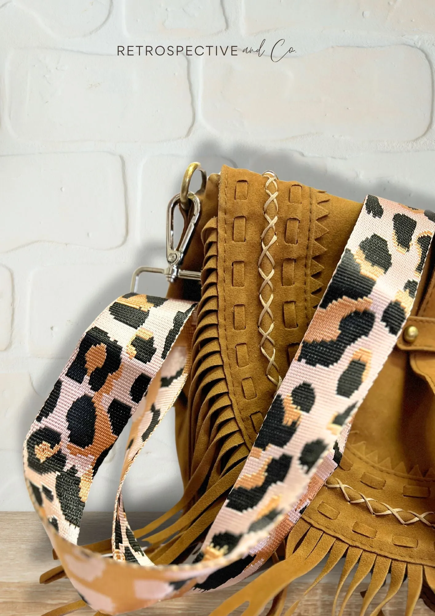 Leopard Bag strap [natural]