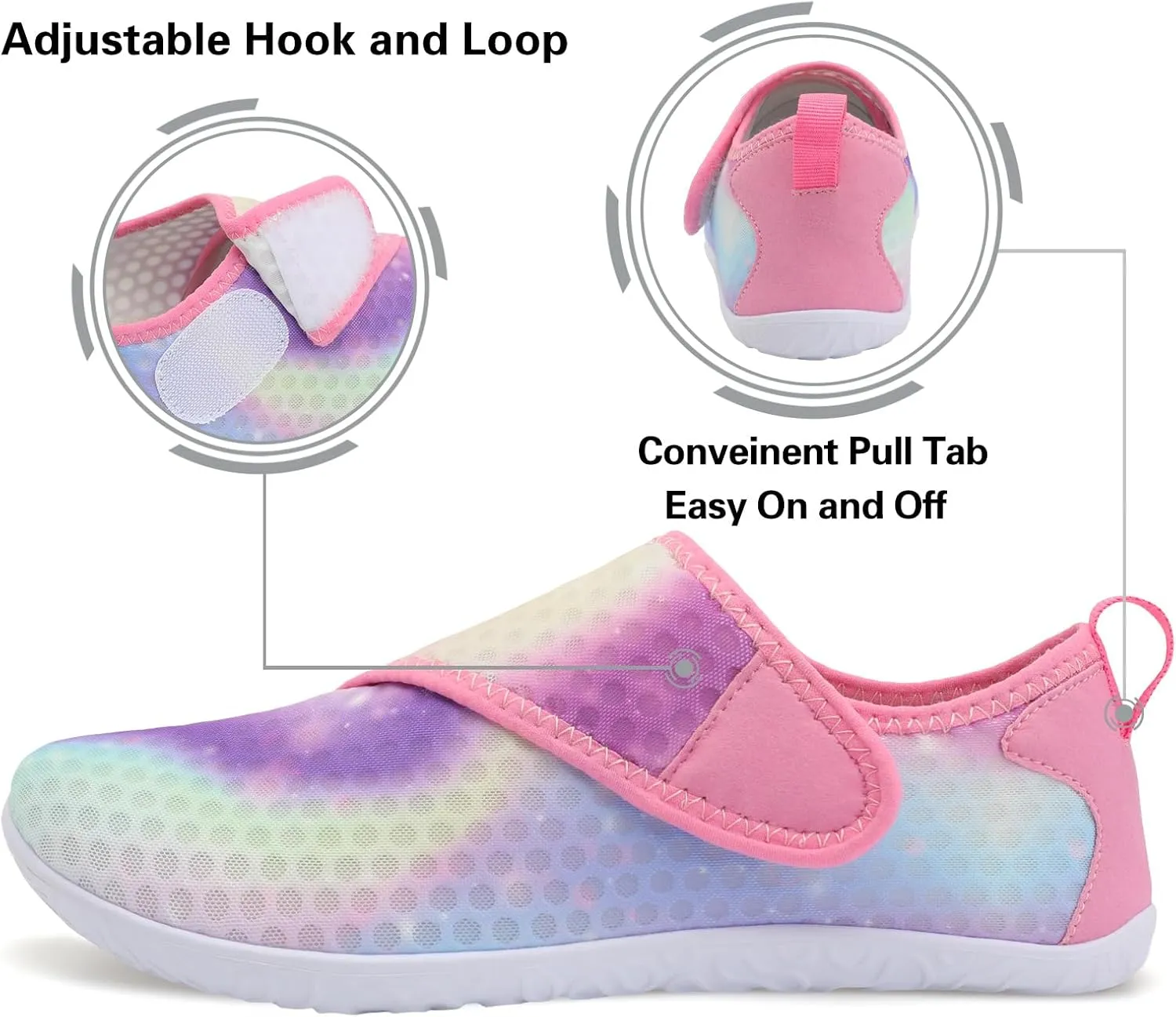 Lisdwde Women Men Water Shoes Quick Dry Breathable Aqua Sock Shoe for Summer Pool Swimming Beach Diving Walking