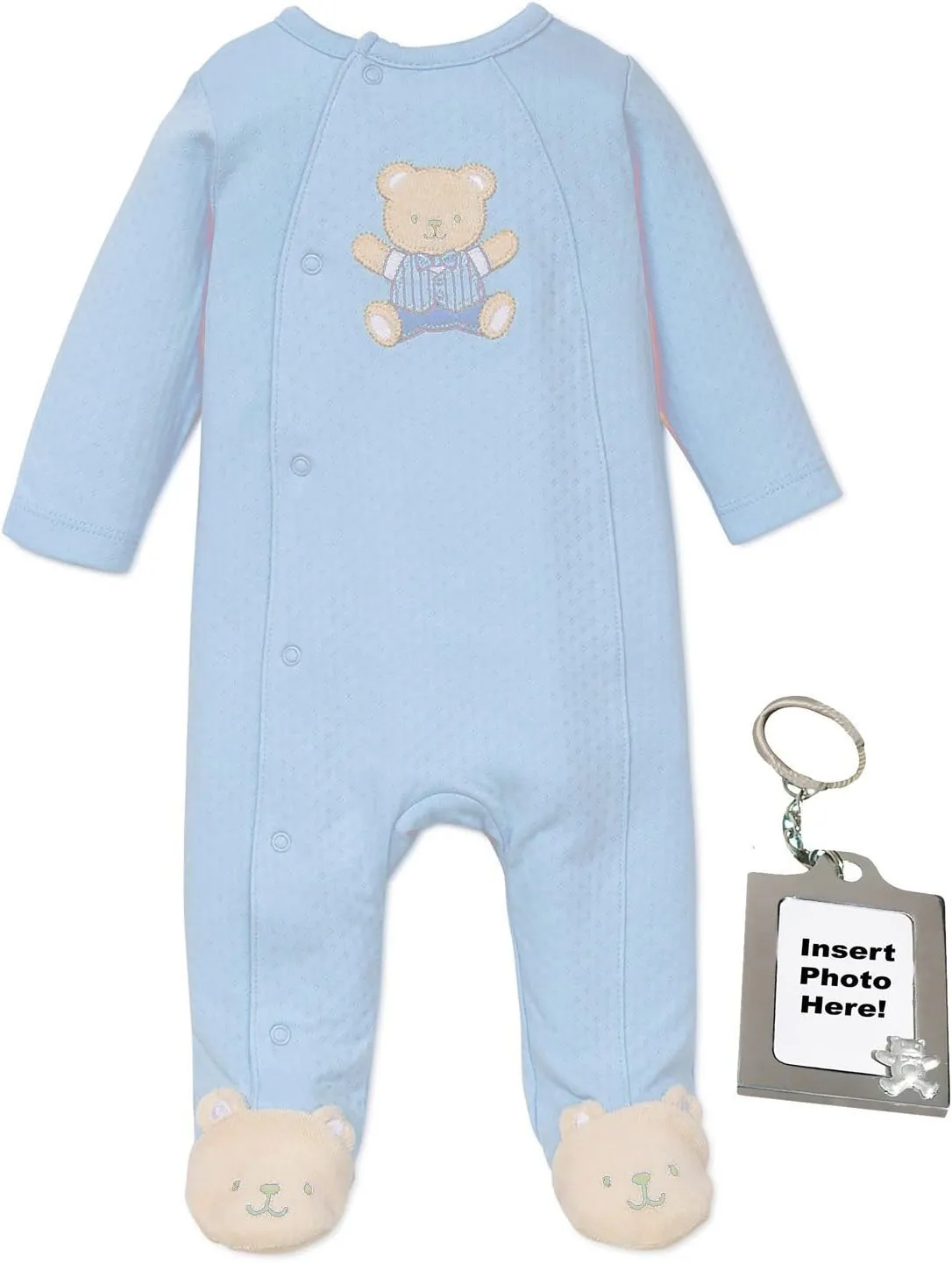 Little Me baby-boys Footed Sleeper