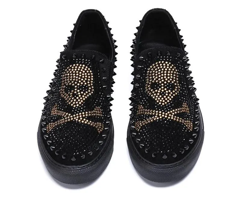 LOAFERS "CRYSTAL SKULL"