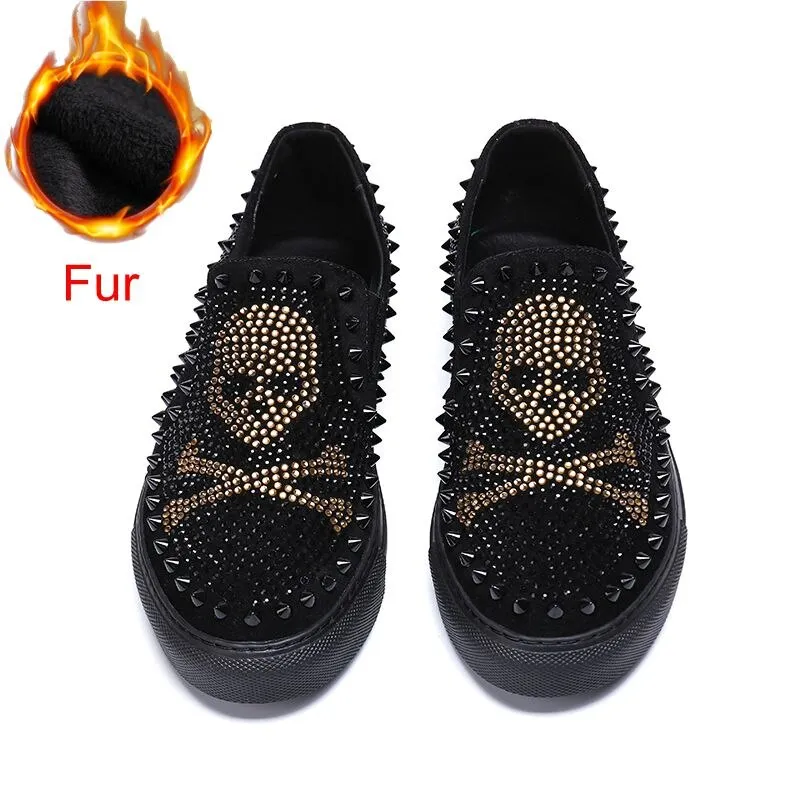 LOAFERS "CRYSTAL SKULL"