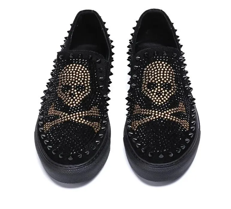 LOAFERS "CRYSTAL SKULL"