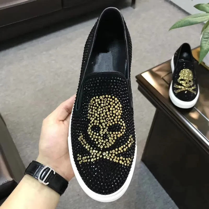 LOAFERS "CRYSTAL SKULL"